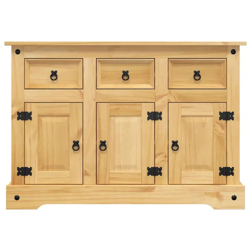 Dressoir van massief grenenhout voor opbergruimte en woonkamerdecoratie - Dressoirs & buffetkasten
