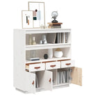 Dressoir van massief grenenhout voor woonkamer slaapkamer of kantoor - Dressoirs & buffetkasten