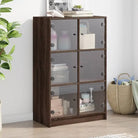 Dressoirs en buffetkasten die boekenkast biedt voor moderne opbergruimte - bruin eikenkleur / 1 / 68 cm - Dressoirs &
