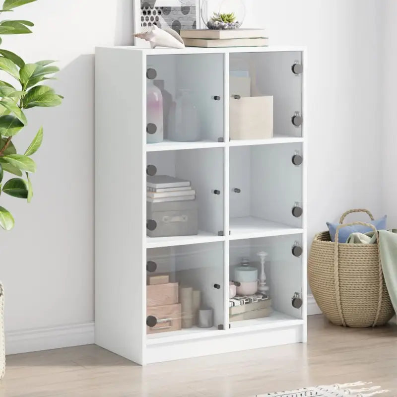 Dressoirs en buffetkasten die boekenkast biedt voor moderne opbergruimte - Wit / 1 / 68 cm - Dressoirs & buffetkasten