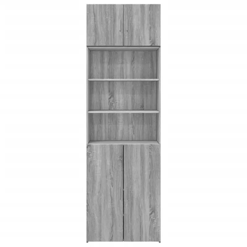 Dressoirs en buffetkasten in grijs sonoma bewerkt hout voor extra opbergruimte - Dressoirs & buffetkasten