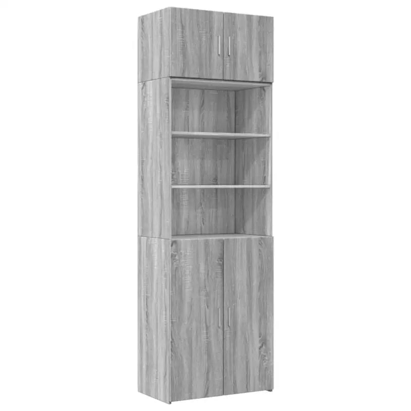 Dressoirs en buffetkasten in grijs sonoma bewerkt hout voor extra opbergruimte - Dressoirs & buffetkasten