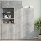 Dressoirs en buffetkasten van bewerkt hout in grijs Sonoma Eiken - Betongrijs / 1 - Dressoirs & buffetkasten
