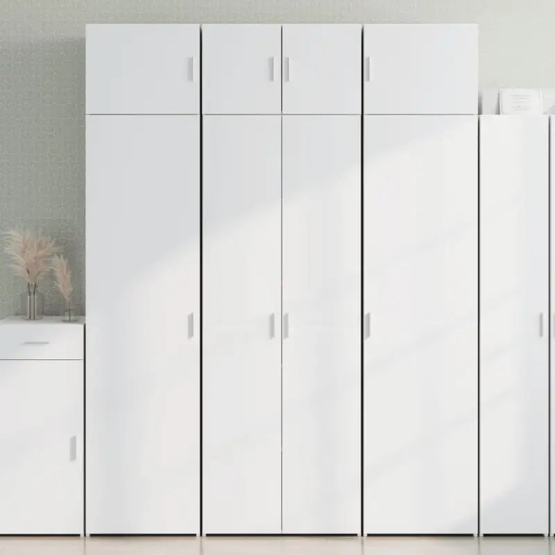 Dressoirs en buffetkasten van bewerkt hout met duurzame opbergmogelijkheden - Wit / 1 - Dressoirs & buffetkasten