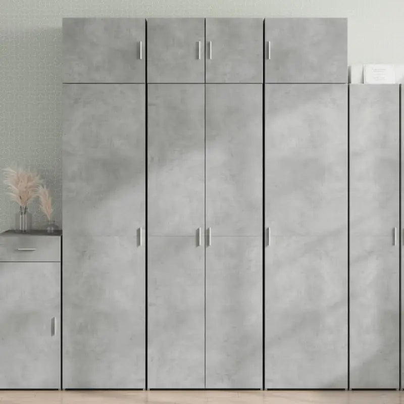 Dressoirs en buffetkasten van bewerkt hout met duurzame opbergmogelijkheden - Betongrijs / 1 - Dressoirs & buffetkasten