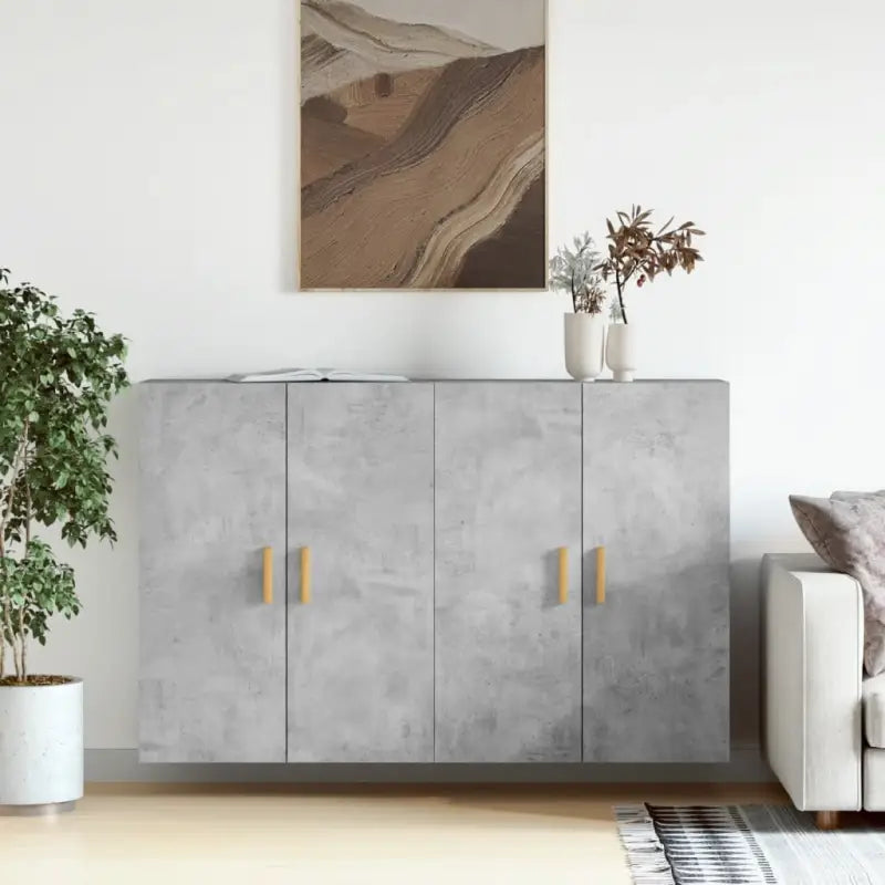 Dressoirs en buffetkasten van bewerkt hout met extra opbergruimte - Sonoma eiken / 2 / Hout - Dressoirs & buffetkasten