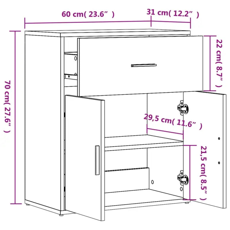 Dressoirs en buffetkasten van bewerkt hout met modern design - Dressoirs & buffetkasten
