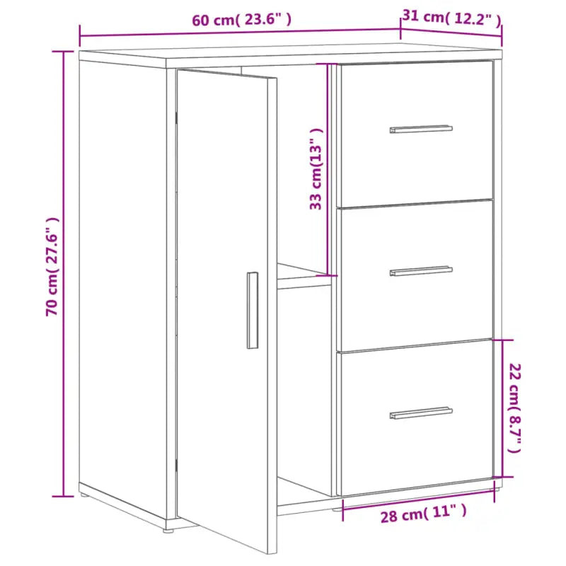 Dressoirs en buffetkasten van bewerkt hout met trendy en duurzaam design - Dressoirs & buffetkasten