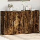 Dressoirs en buffetkasten van bewerkt hout met trendy en praktische uitstraling - Gerookt eiken / 1 - Dressoirs &