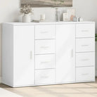 Dressoirs en buffetkasten van bewerkt hout met trendy en praktische ontwerp - Wit / 1 - Dressoirs & buffetkasten