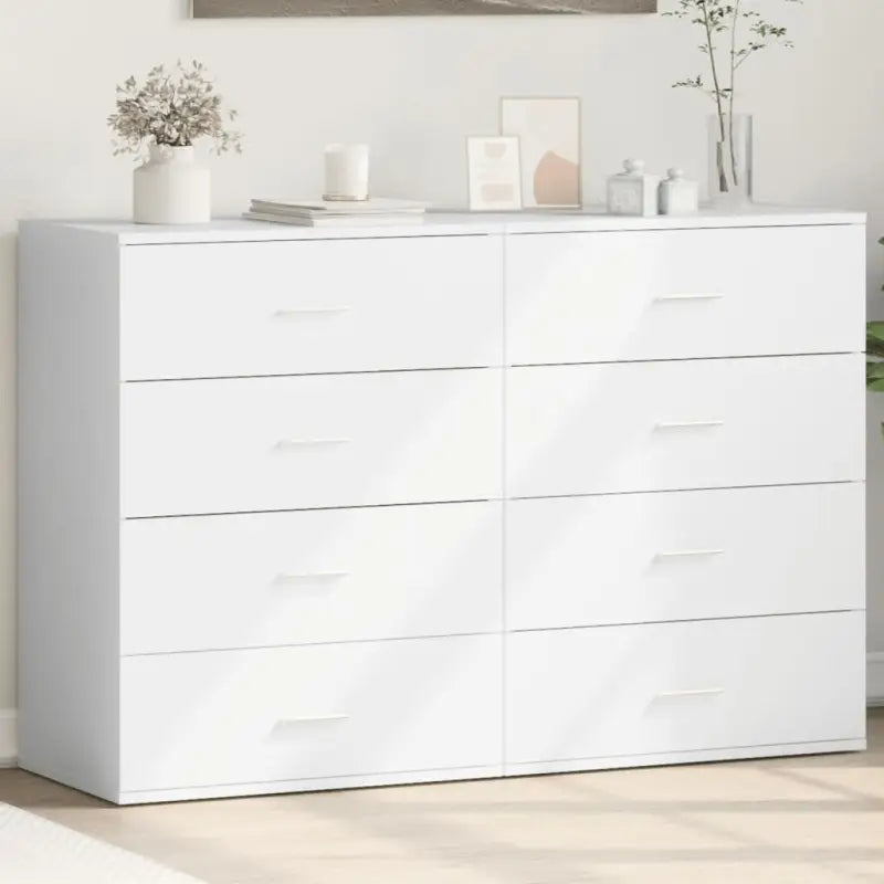 Dressoirs en buffetkasten van bewerkt hout met trendy en praktische design - Wit / 1 - Dressoirs & buffetkasten