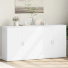 Dressoirs en buffetkasten van bewerkt hout voor een stijlvol interieur - Wit / 1 - Dressoirs & buffetkasten