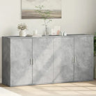 Dressoirs en buffetkasten van bewerkt hout voor een stijlvol interieur - Betongrijs / 1 - Dressoirs & buffetkasten