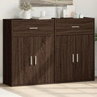 Dressoirs en buffetkasten van bewerkt hout voor een trendy en stevig interieur - bruin eikenkleur / 1 - Dressoirs &