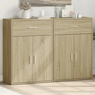 Dressoirs en buffetkasten van bewerkt hout voor een trendy en stevig interieur - Sonoma eiken / 1 - Dressoirs &