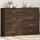Dressoirs en buffetkasten van bewerkt hout voor een trendy en stevige uitstraling - bruin eikenkleur / 1 - Dressoirs &