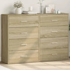 Dressoirs en buffetkasten van bewerkt hout voor een trendy en stevige uitstraling - Sonoma eiken / 1 - Dressoirs &