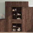 Dressoirs en buffetkasten van bewerkt hout voor extra opbergruimte - bruin eikenkleur / 1 - Dressoirs & buffetkasten