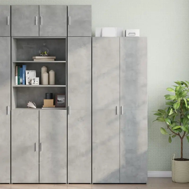 Dressoirs en buffetkasten van bewerkt hout voor extra opbergruimte - Betongrijs / 1 - Dressoirs & buffetkasten