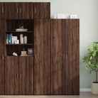Dressoirs en Buffetkasten van bewerkt hout voor extra opbergruimte - bruin eikenkleur / 1 - Dressoirs & buffetkasten