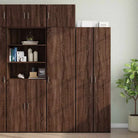 Dressoirs en buffetkasten van bewerkt hout voor extra opbergruimte - bruin eikenkleur / 1 - Dressoirs & buffetkasten