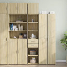 Dressoirs en buffetkasten van bewerkt hout voor extra opbergruimte - Sonoma eiken / 1 - Dressoirs & buffetkasten