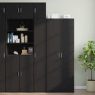 Dressoirs en buffetkasten van bewerkt hout voor extra opbergruimte - Zwart / 1 - Dressoirs & buffetkasten