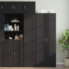 Dressoirs en Buffetkasten van bewerkt hout voor extra opbergruimte - Zwart / 1 - Dressoirs & buffetkasten