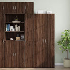 Dressoirs en buffetkasten van bewerkt hout voor extra opbergruimte - bruin eikenkleur / 1 - Dressoirs & buffetkasten