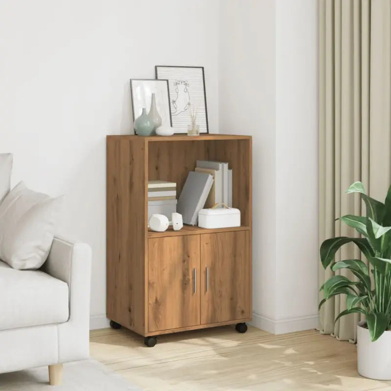 Dressoirs en buffetkasten van bewerkt hout voor stevige opbergruimte - Eiken / 1 - Dressoirs & buffetkasten