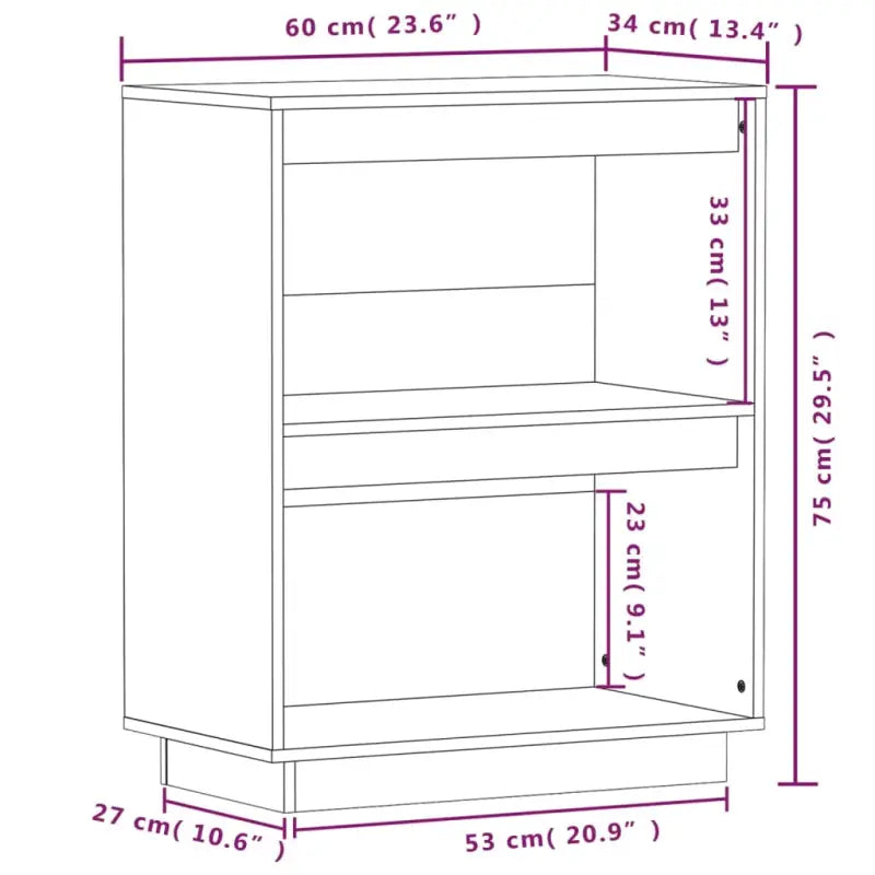 Dressoirs en buffetkasten van massief grenenhout voor elke ruimte - Dressoirs & buffetkasten