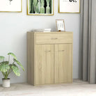 Dressoirs met bewerkt hout voor een minimalistische uitstraling - Sonoma eiken / 1 - Dressoirs & buffetkasten