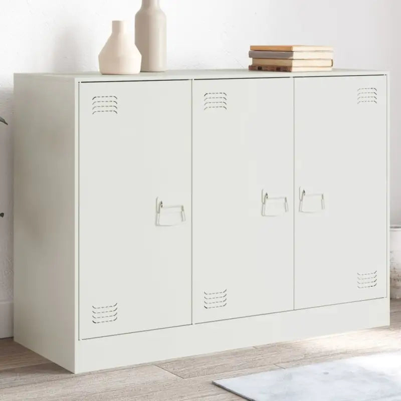 Dressoirs met koudgewalst staal voor een trendy en stevige uitstraling - Wit / 1 - Dressoirs & buffetkasten