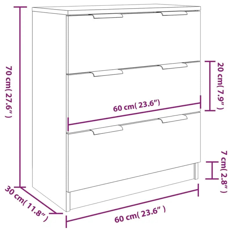 Dressoirs van bewerkt hout gemakkelijk schoon en minimalistisch design - Dressoirs & buffetkasten