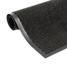 Droogloopmat voor schoenen met anti-slip en schimmelbestendige stof - Zwart / 40 x 60 cm / 1 - Deurmatten