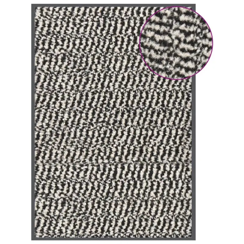 Droogloopmat voor schoenen met anti-slip en schimmelbestendige stof - Lichtbruin / 40 x 60 cm / 1 - Deurmatten