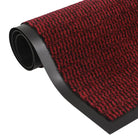 Droogloopmat voor schoenen met anti-slip en schimmelbestendige stof - Rood / 60 x 180 cm / 1 - Deurmatten