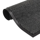 Droogloopmat voor schoenen met anti-slip en schimmelbestendige stof - Antraciet / 60 x 90 cm / 1 - Deurmatten