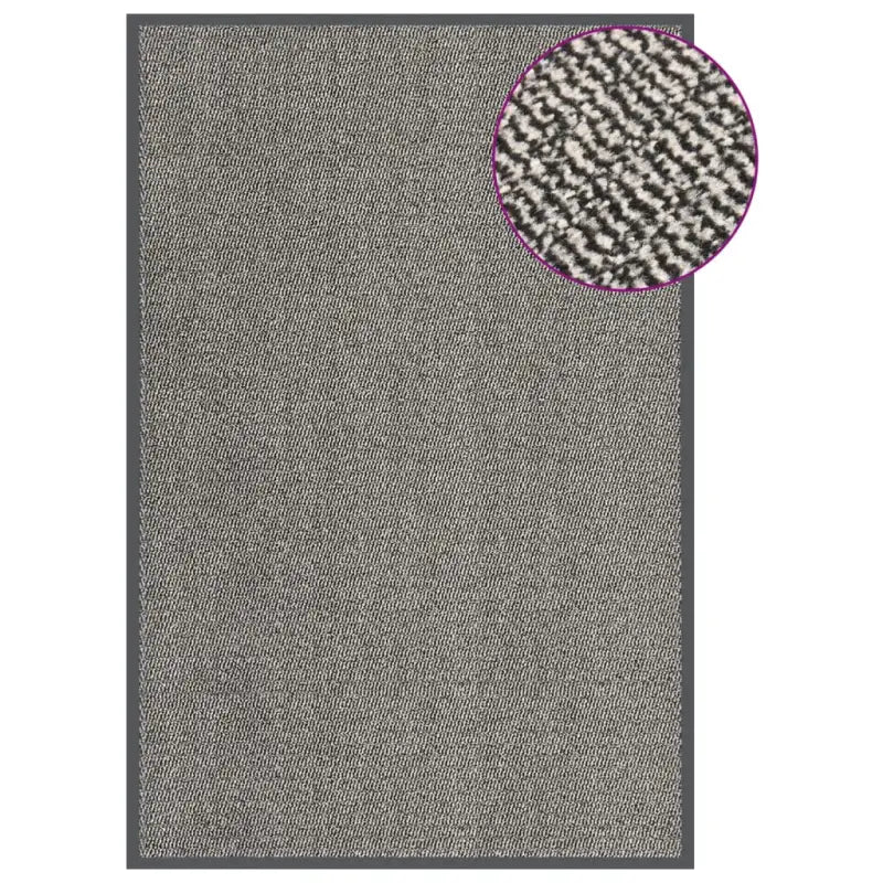 Droogloopmat voor schoenen met anti-slip en schimmelbestendige stof - Lichtbruin / 120 x 180 cm / 1 - Deurmatten