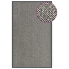 Droogloopmat voor schoenen met anti-slip en schimmelbestendige stof - Lichtbruin / 90 x 150 cm / 1 - Deurmatten