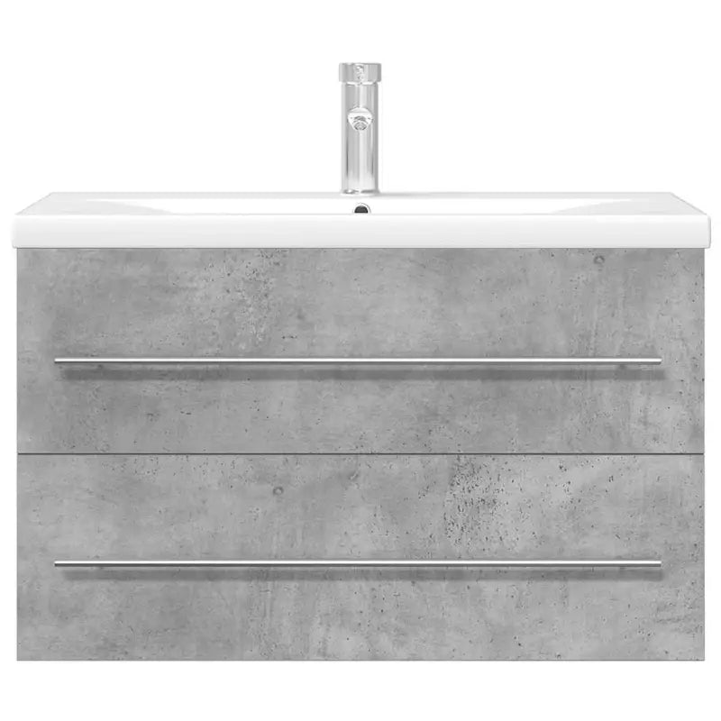 Duurzaam badkamermeubelset met bewerkt hout en ruime afmetingen - Badkamermeubelsets