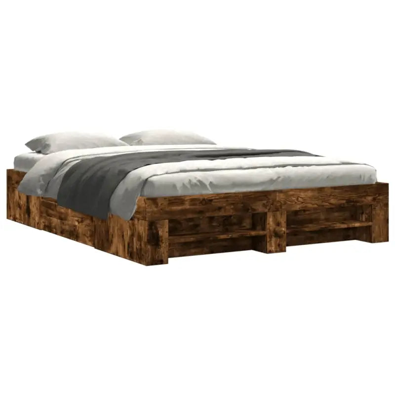 Duurzaam bedframe van bewerkt hout voor een goede nachtrust - Bedden & bedframes
