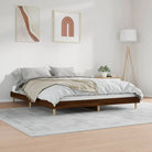 Duurzaam bewerkt hout bedframe met multiplex lattenbodem voor rust - Bedden & bedframes