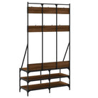 Duurzaam houten kledingrek voor een opgeruimde kast - bruin eikenkleur / 1 - Kledingrekken & kastinrichting