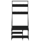 Duurzaam houten kledingrek voor opgeruimde kast en gemakkelijke outfitkeuze - Zwart / 1 - Kledingrekken & kastinrichting