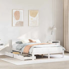 Duurzaam massief grenenhout bedframe voor een goede nachtrust - Wit / 160 x 200 cm - Bedden & bedframes