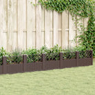 Duurzame bloempotten en plantenbakken voor je tuin of keukenruimte - Bruin / 363,5 x 43,5 x 43,5 cm / 1 - Bloempotten &