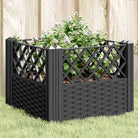 Duurzame bloempotten en plantenbakken voor je tuin of keukenruimte - Zwart / 43,5 x 43,5 x 43,5 cm / 1 - Bloempotten &