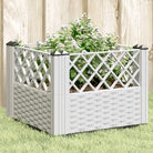 Duurzame bloempotten en plantenbakken voor je tuin of keukenruimte - Wit / 43,5 x 43,5 x 43,5 cm / 1 - Bloempotten &