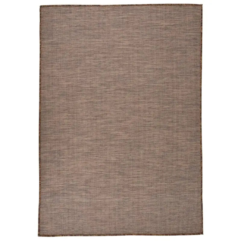 Duurzame buitenvloerkleden voor een beschermendemat in je tuin - Bruin / 160 x 230 cm - Vloerkleden
